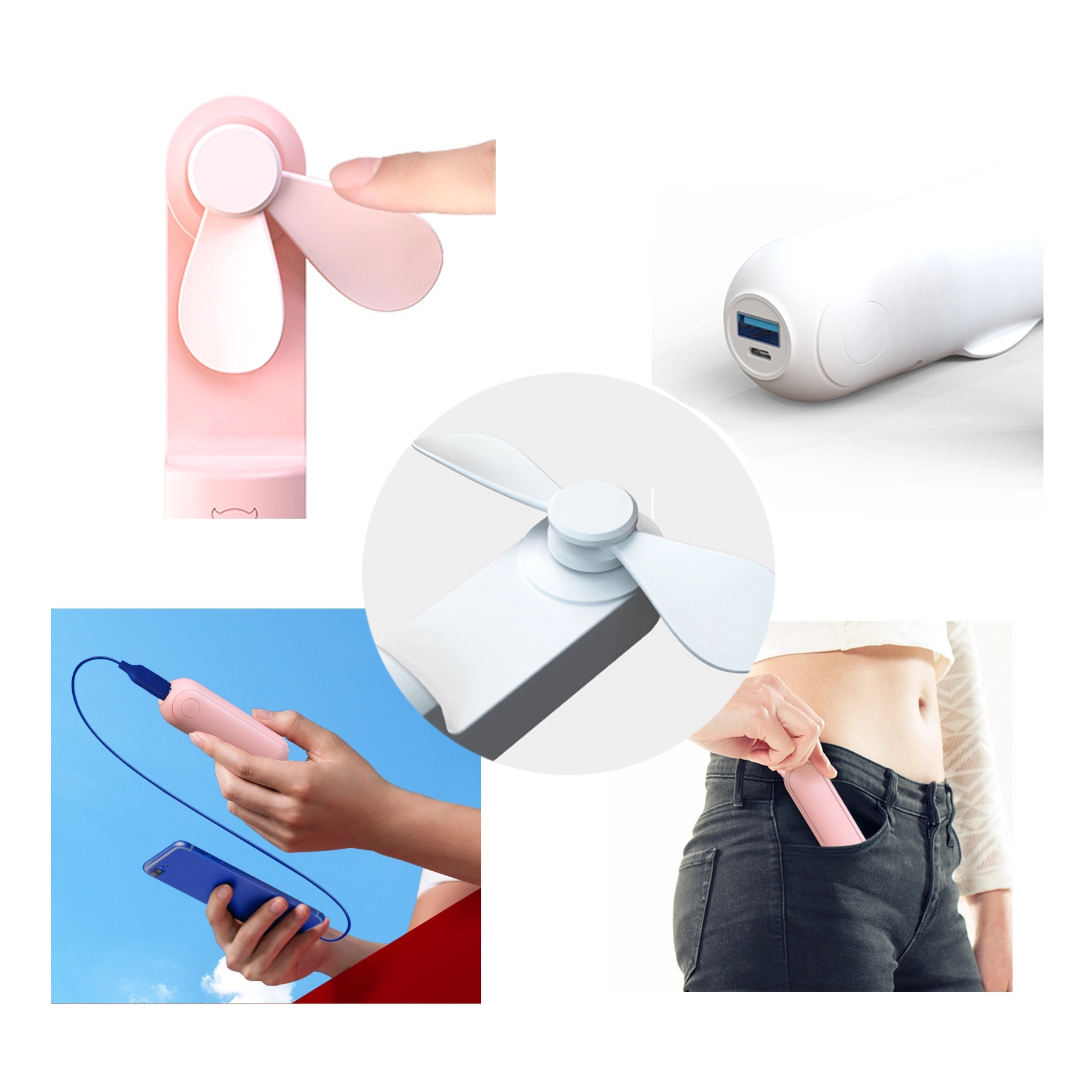 Foldable Handheld Fan 2