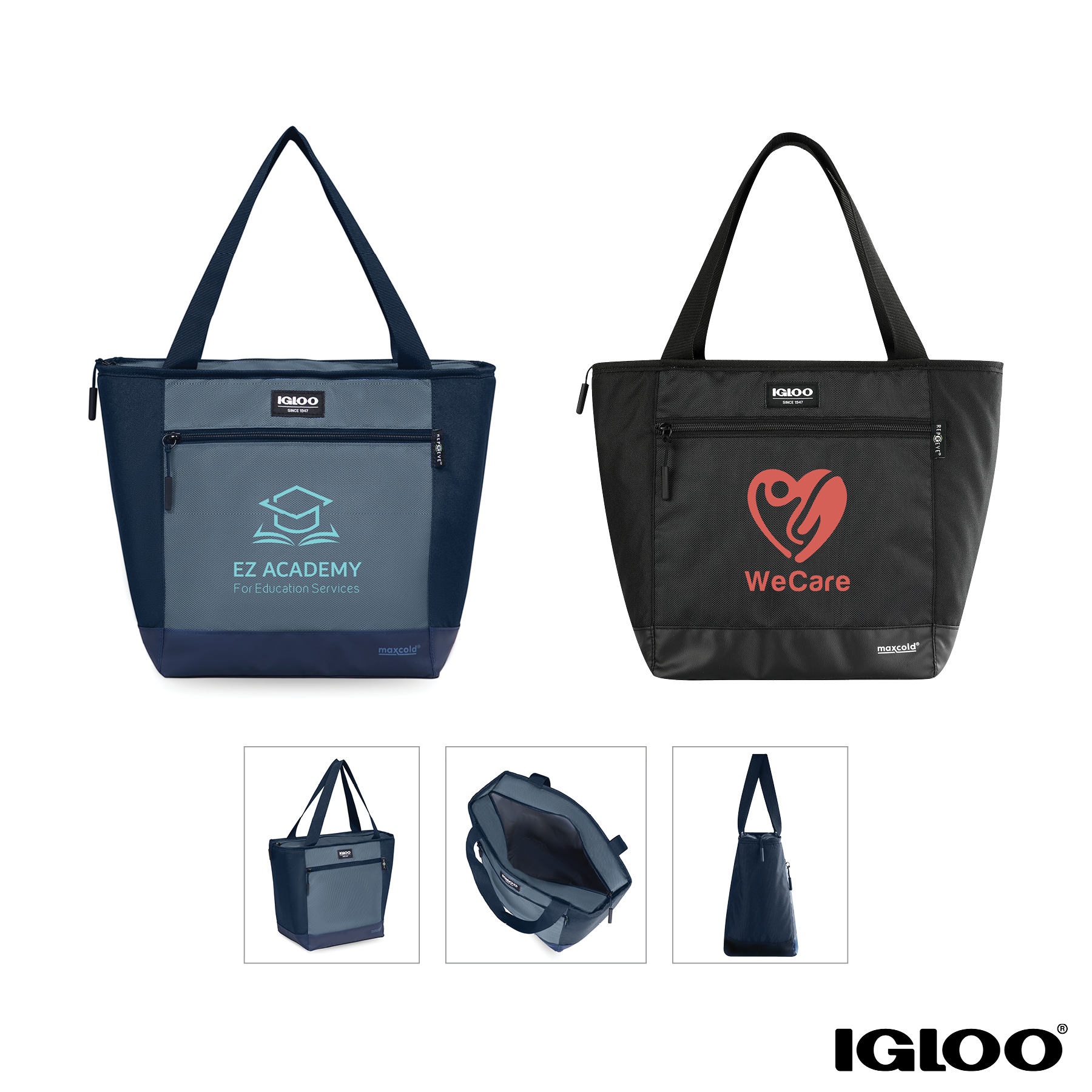 Igloo® MaxCold® Evergreen 16-Can RPET Cooler Tote 10
