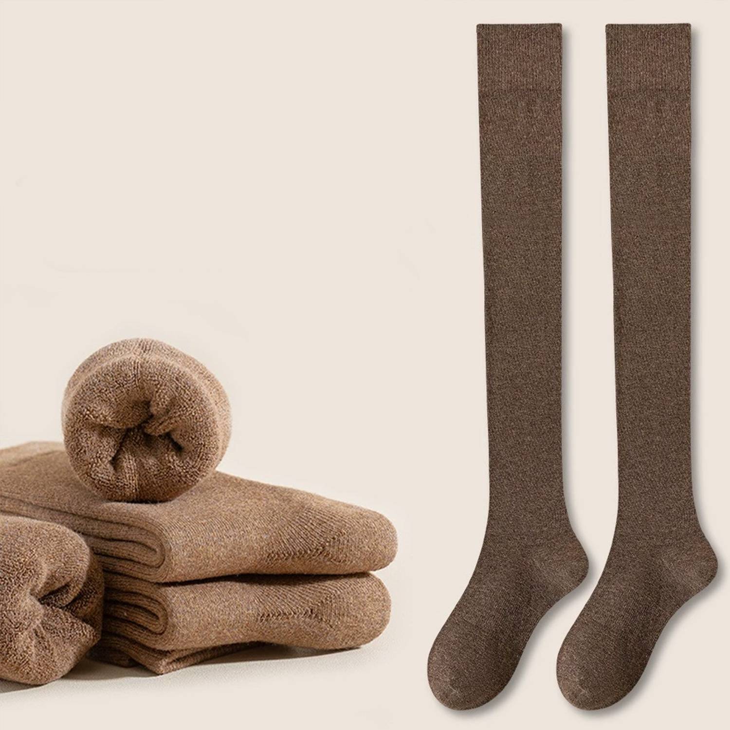 Women's Warm Over-the-knee Socks 9