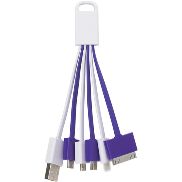 Full Color 5-in-1 Custom Charger Cord 8