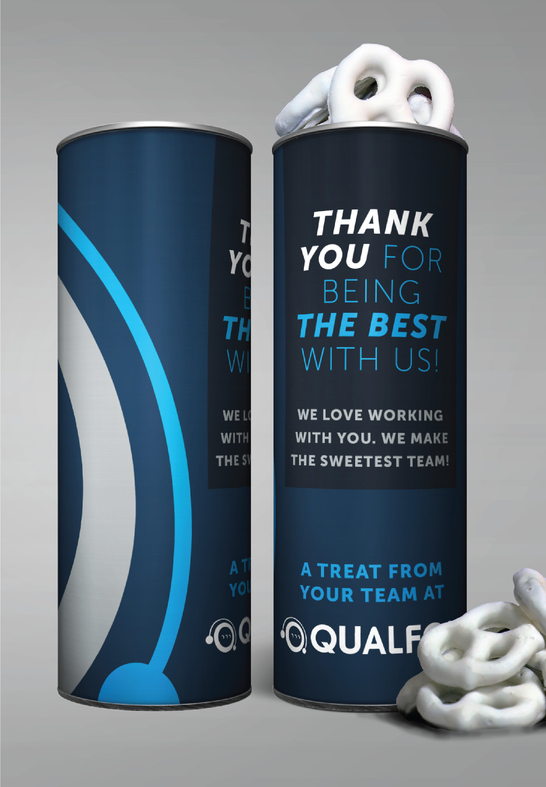 8" Custom Confection Canister 6