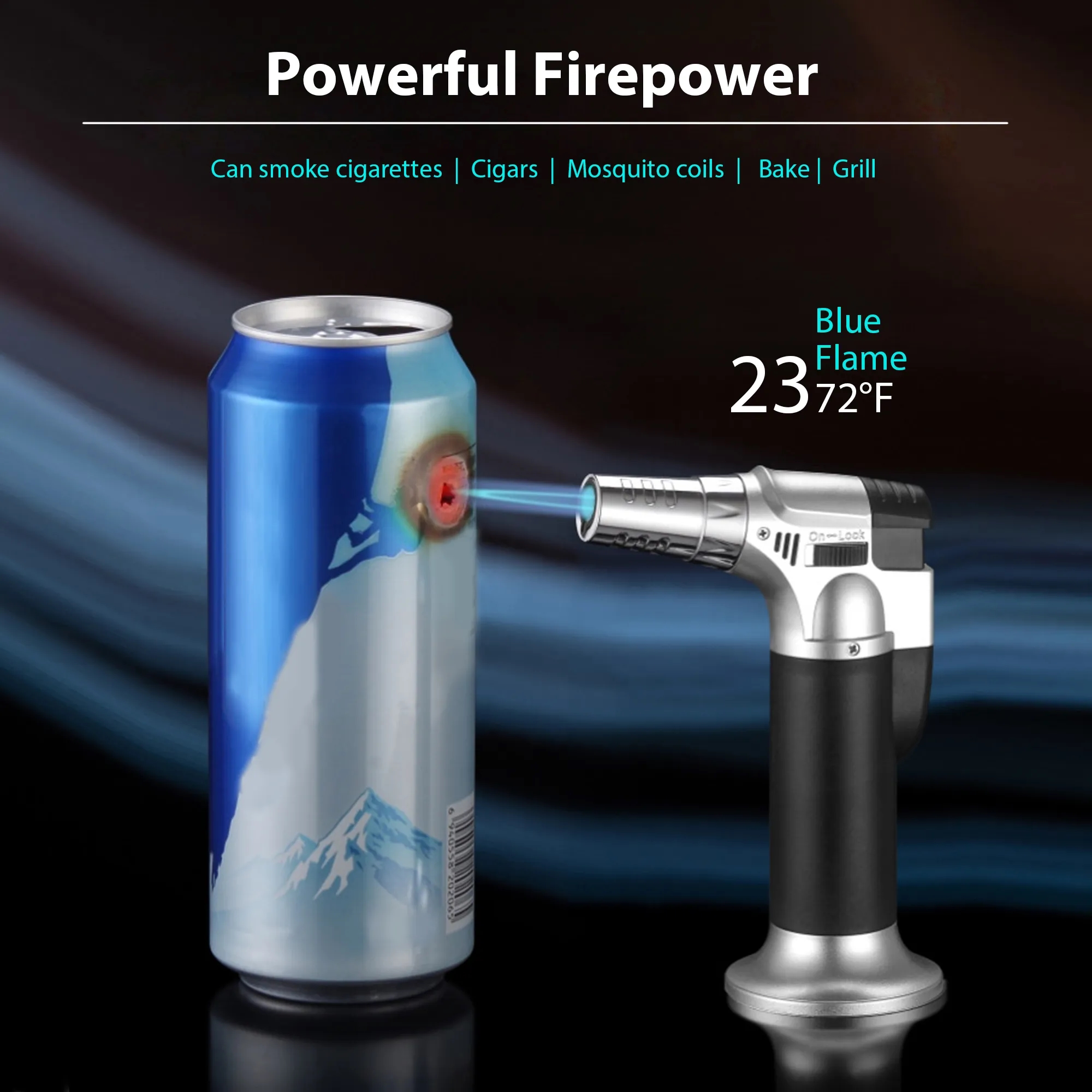 All-Weather Windproof Cigar Lighter 10
