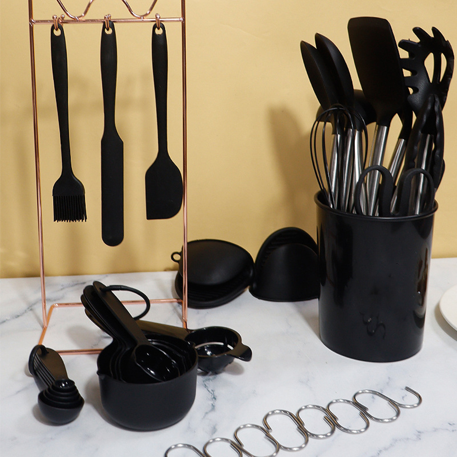 Silicone Cooking Utensils Set 4