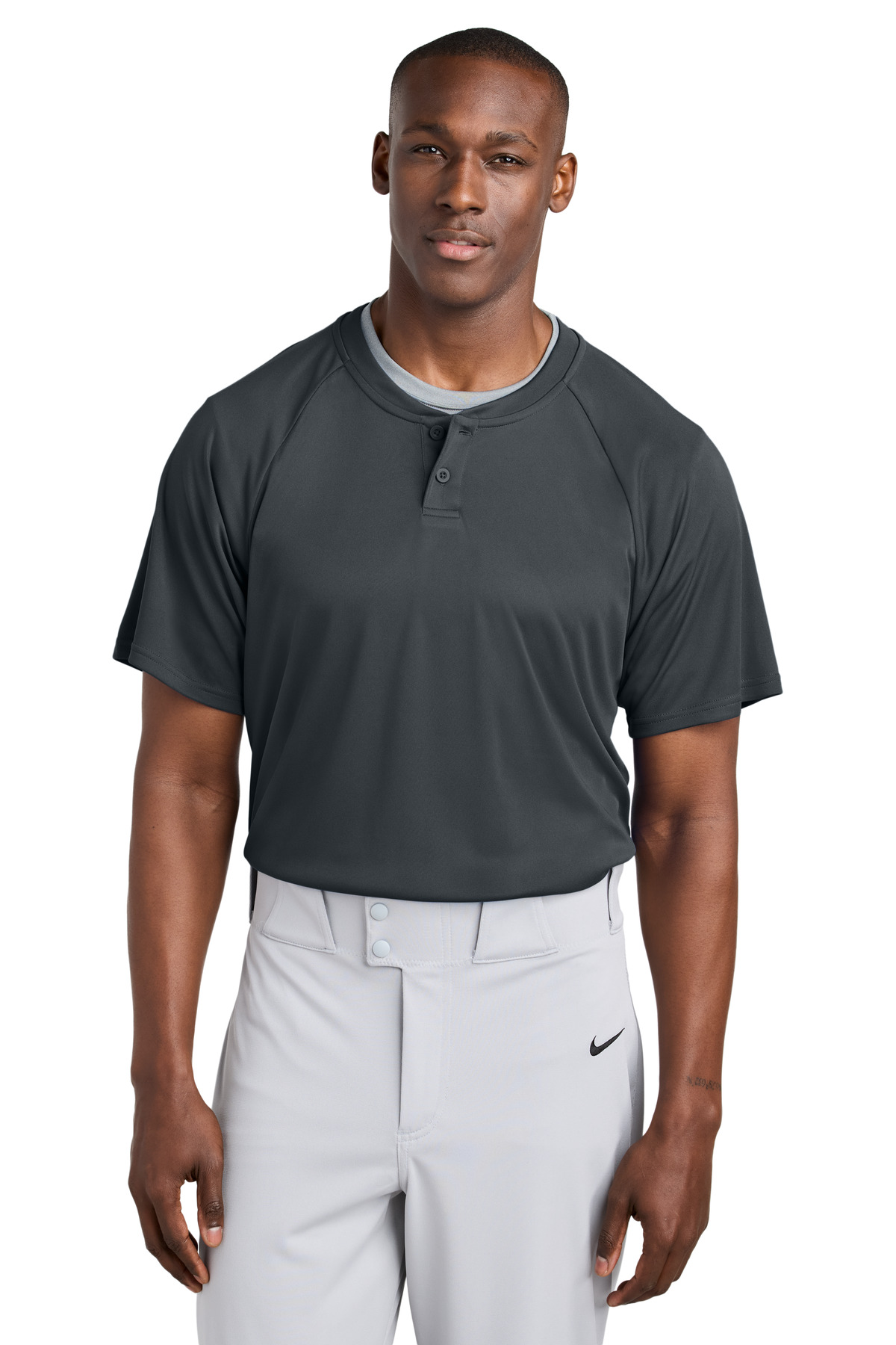 Sport-Tek PosiCharge Competitor 2-Button Henley ST359 78