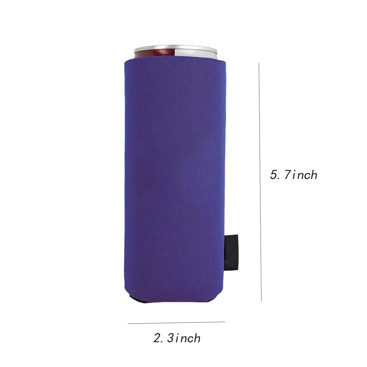 16oz Multipurpose Washable Collapsible Foam Can Holder 2