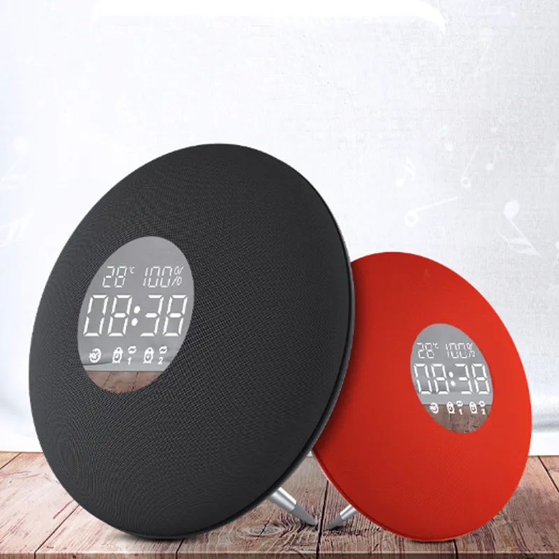 Bluetooth Speaker with Digital Alarm Clock 2