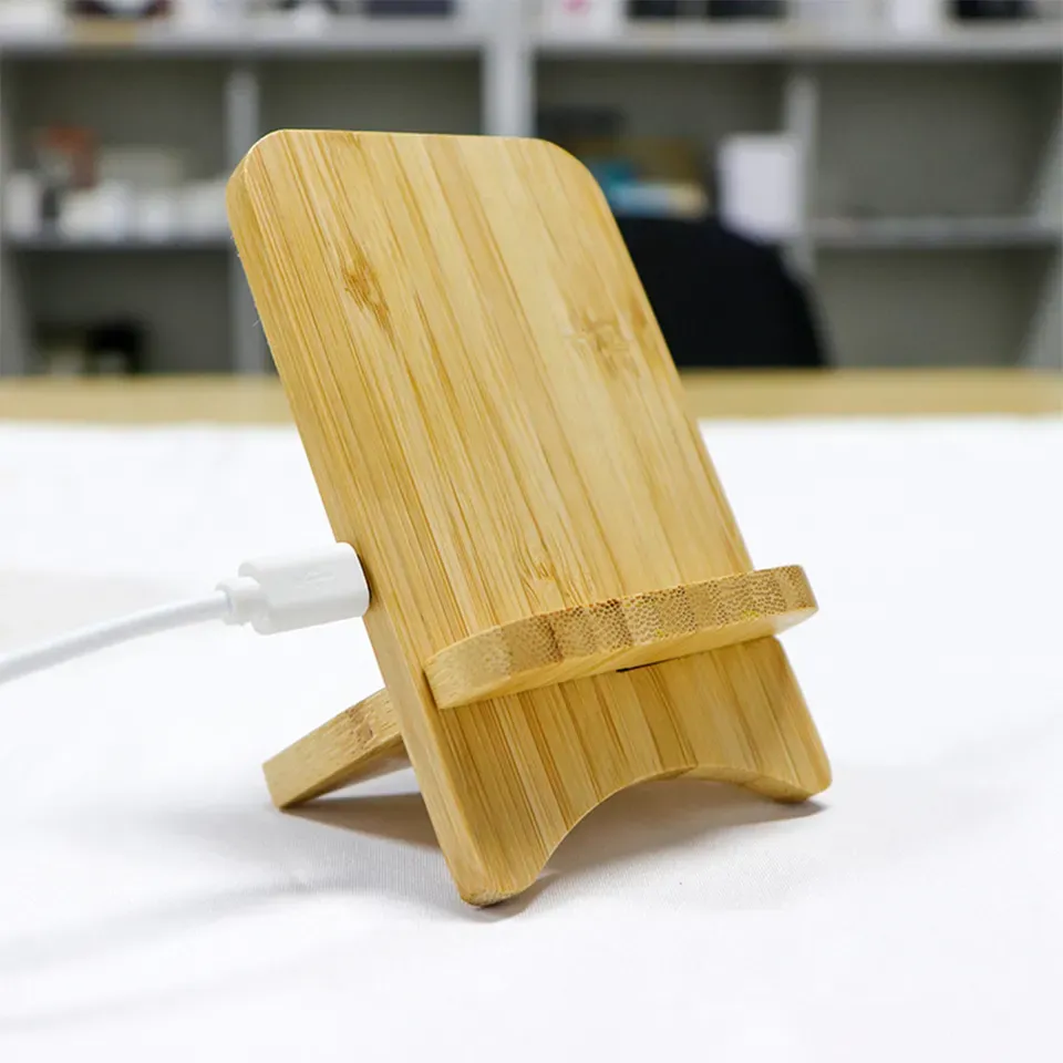 Portable 2 in 1 Wireless Charger Phone Stand 5