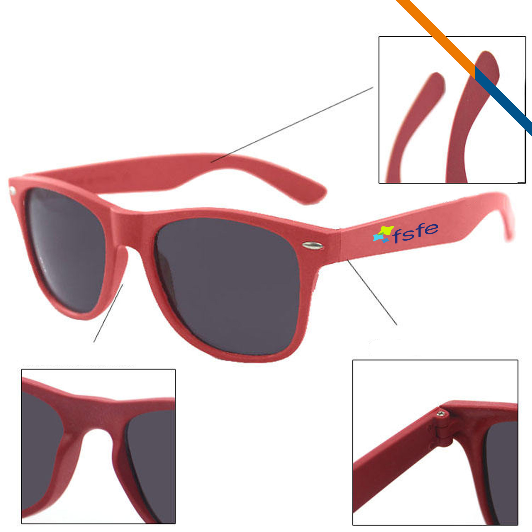 SolSpark Wheat Straw Fiber Sunglasses 12