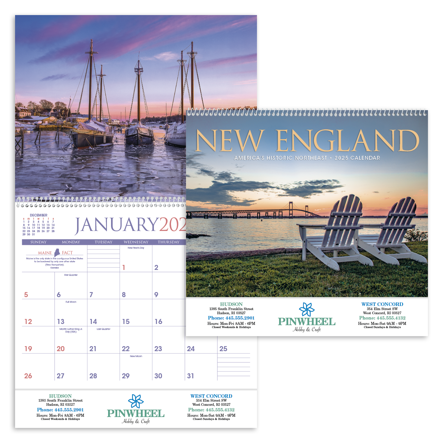 Triumph® Calendars New England Calendar 22