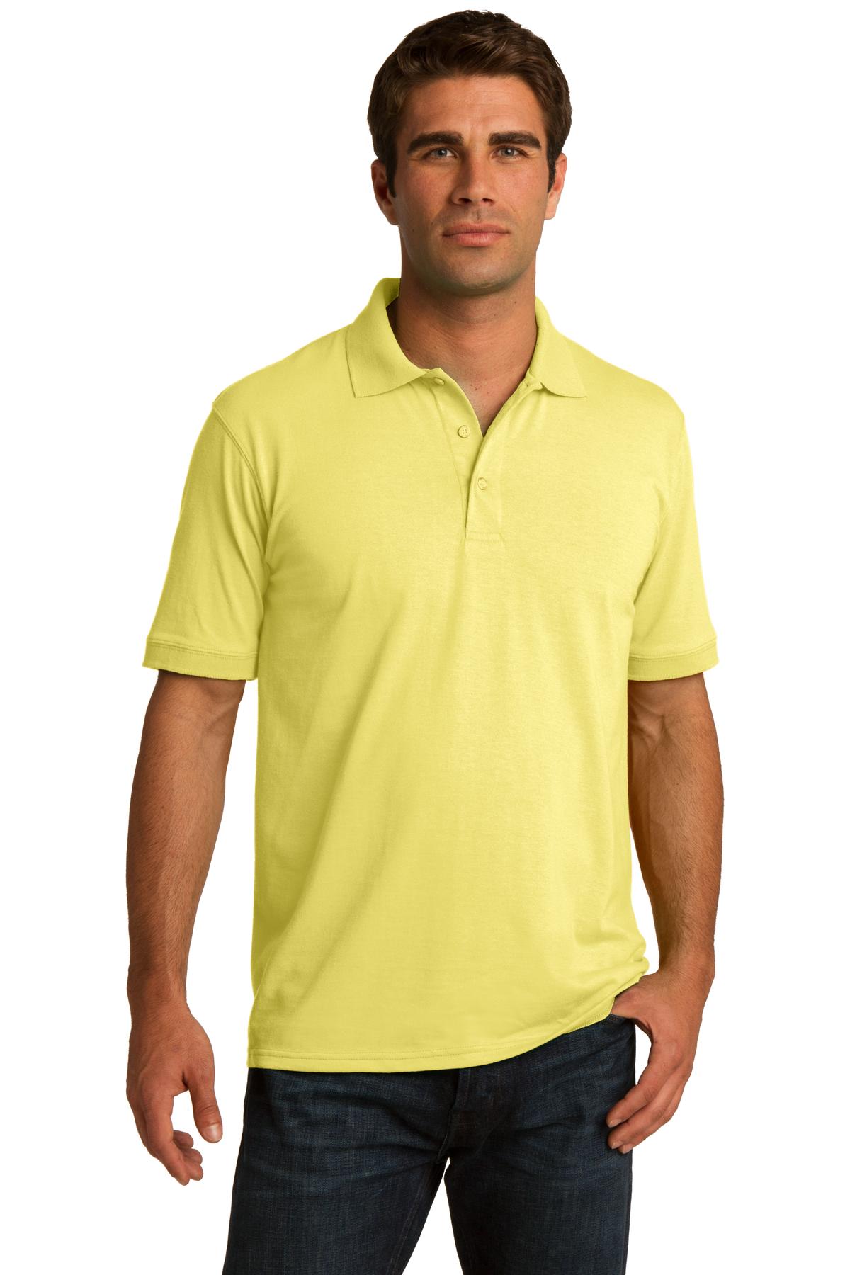 Port & Co Core Blend Jersey Knit Polo. KP55 87