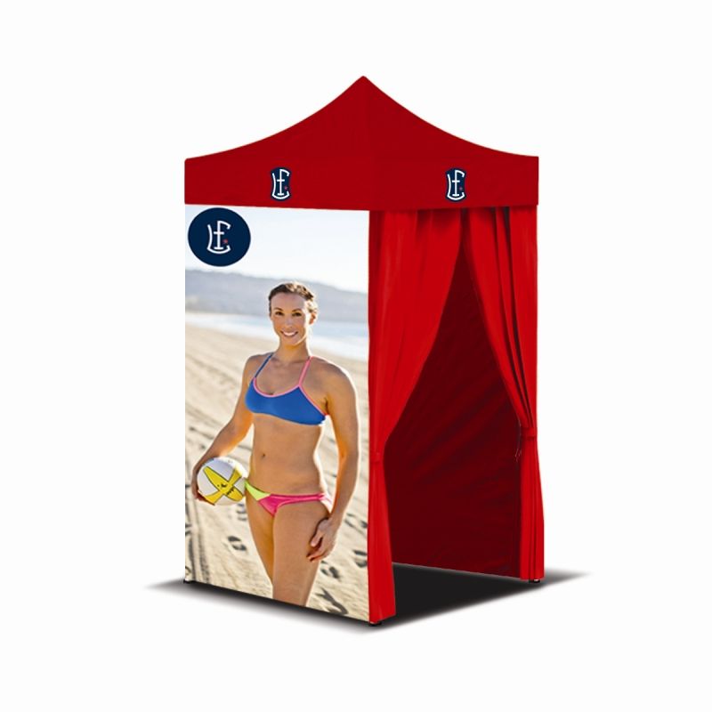 Pop Up Changing Room Tent with Custom Print changing tent 2