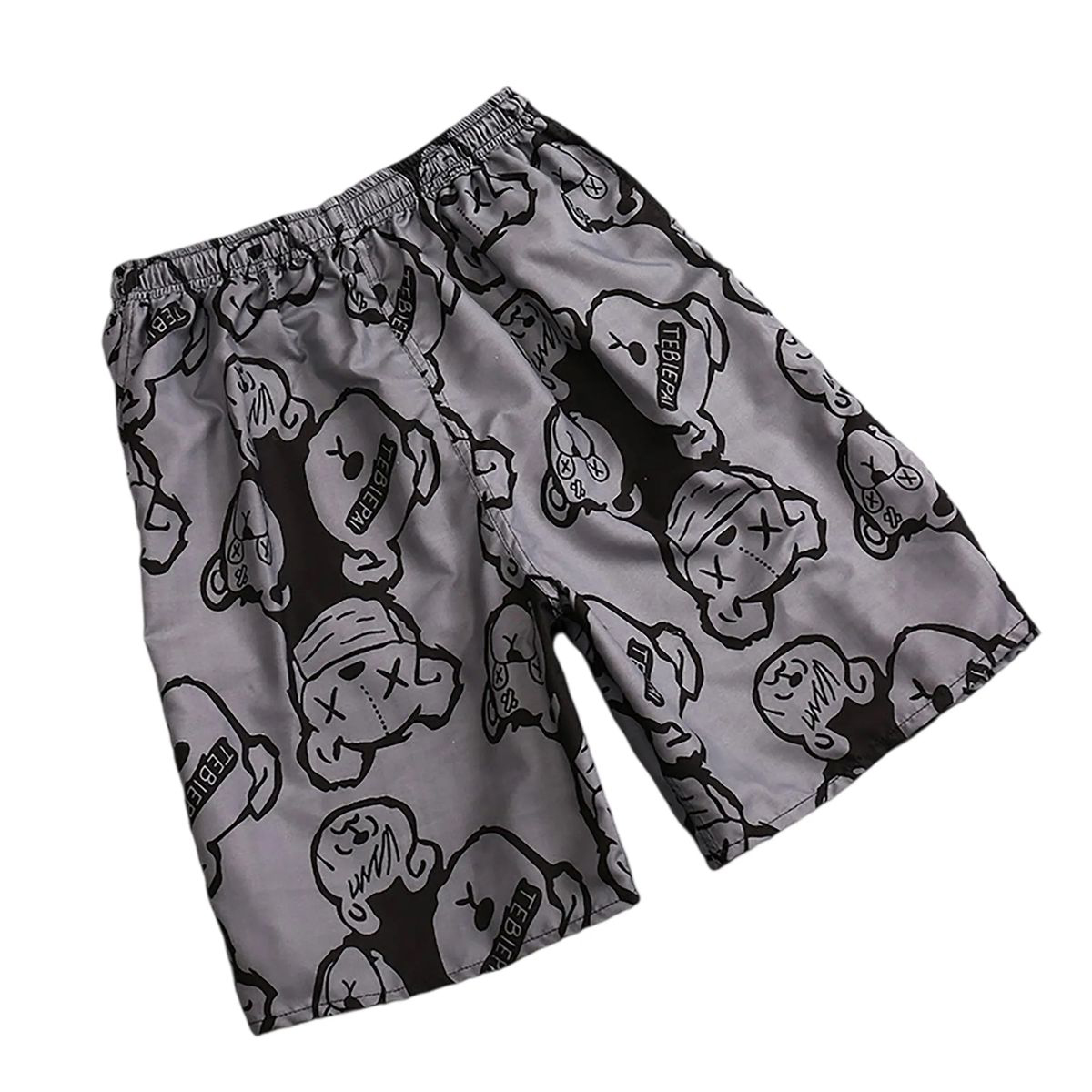 Polyester Beach Shorts with Adjustable Drawstring Waist 19