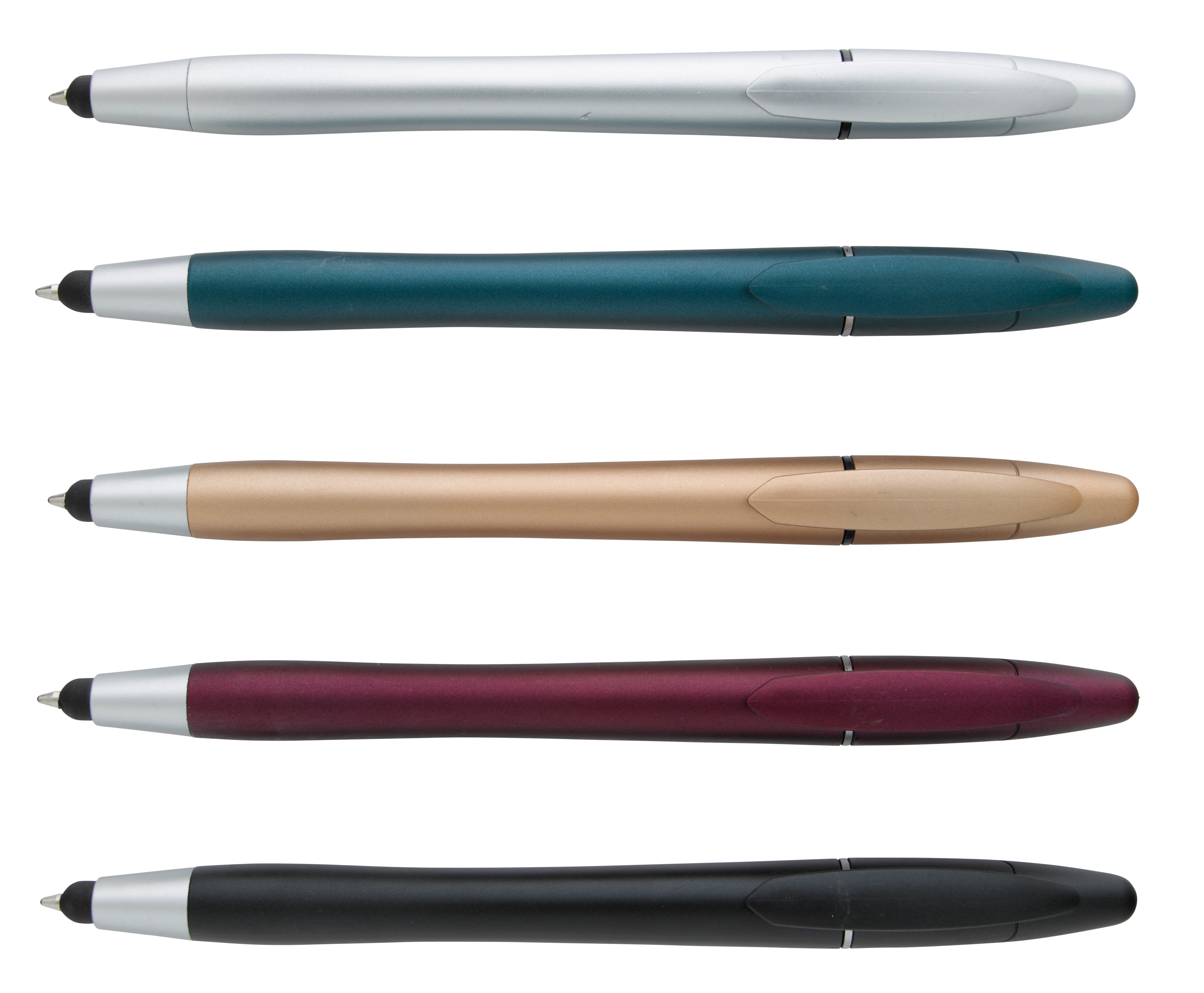 Good Value™ Twist Highlighter-Pen Stylus Combo 5
