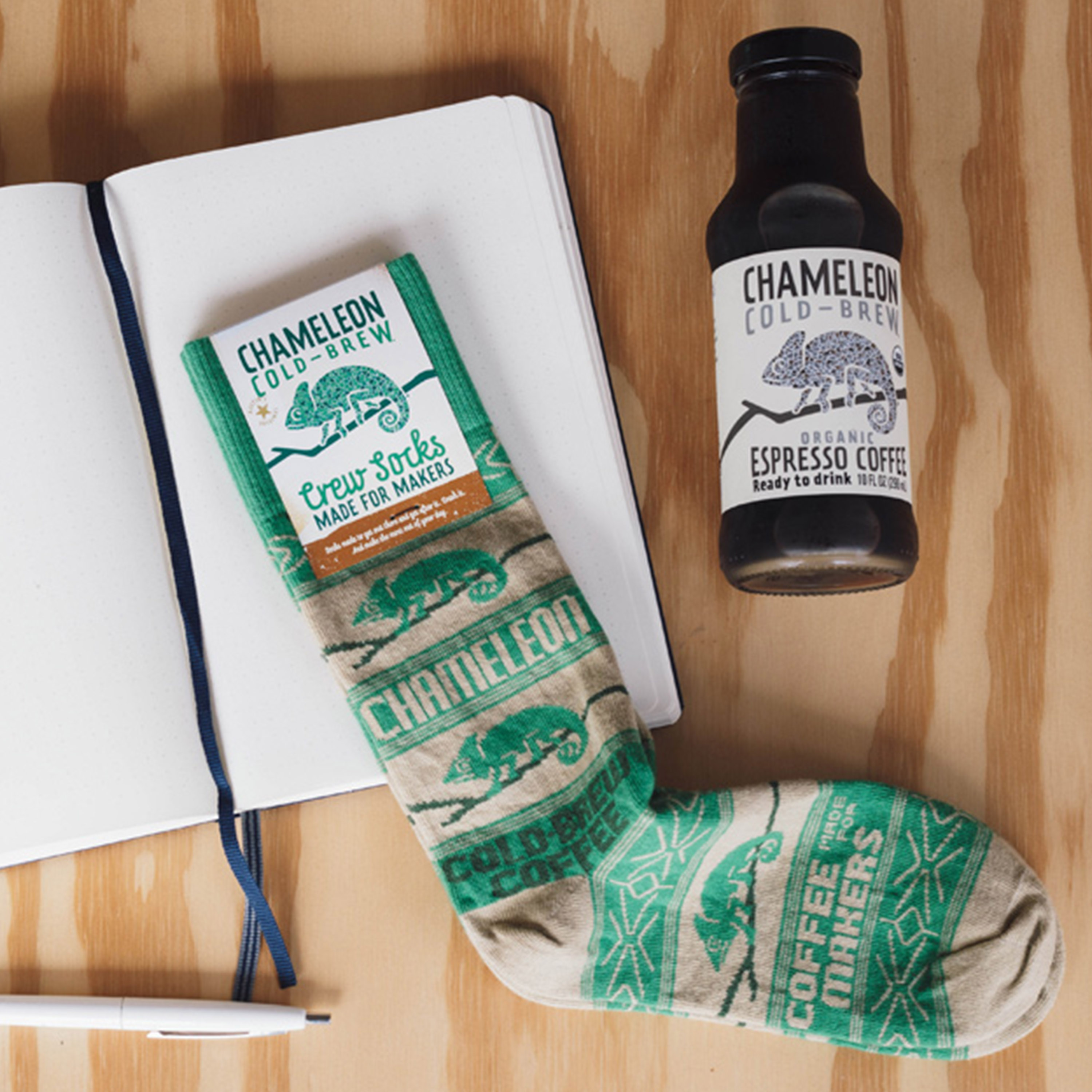 Patterned Barista Socks - Brew Up Comfort with Every Step - American Made 2