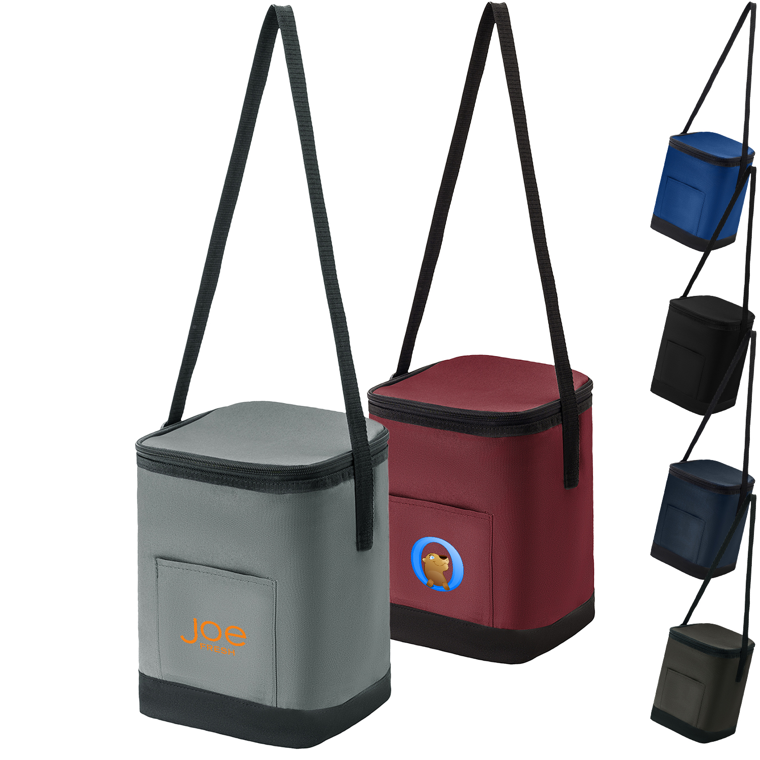 600D Soft Pack Insulated Lunch Bag with Adjustable Handles 3