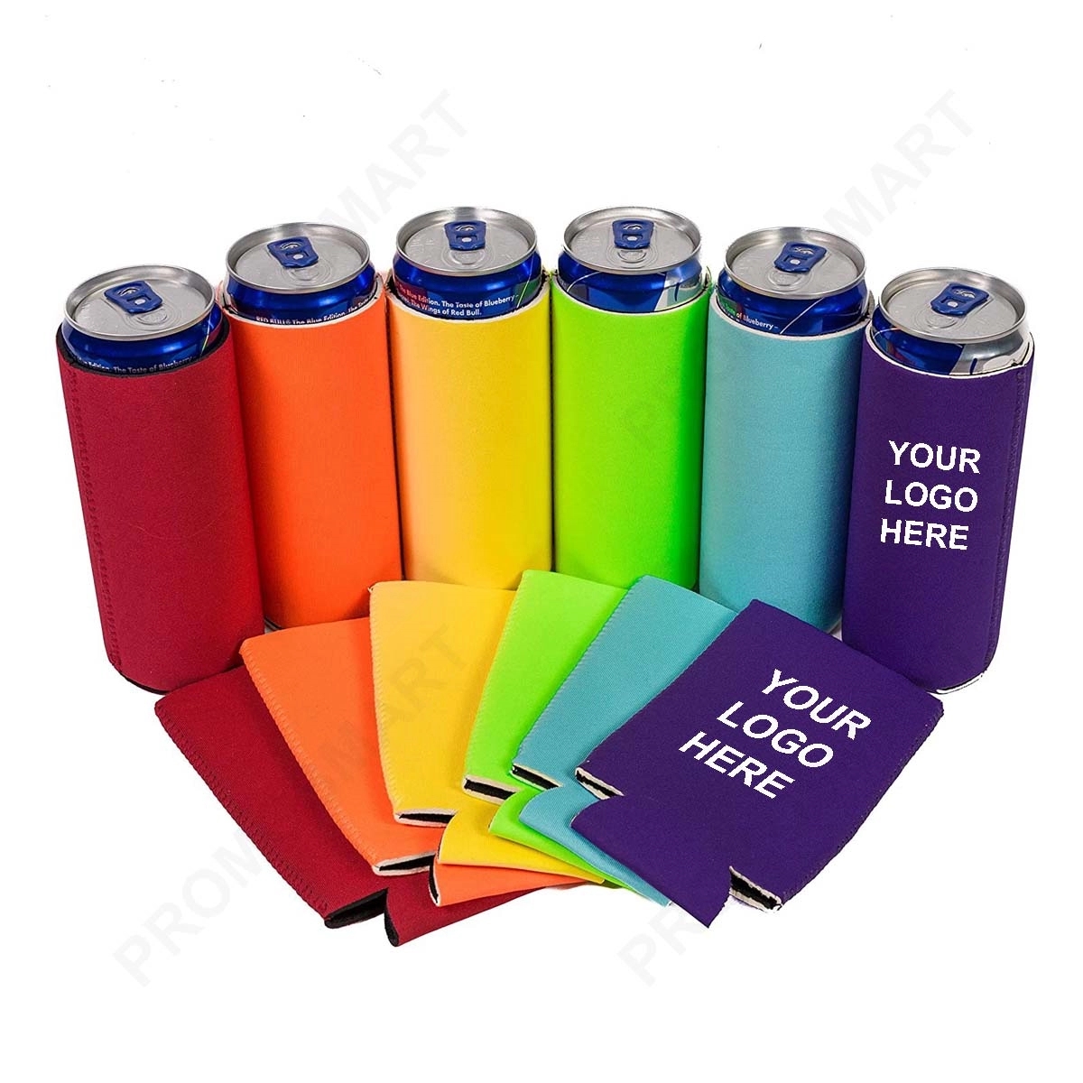 Custom Slim Can Cooler Sleeves 1
