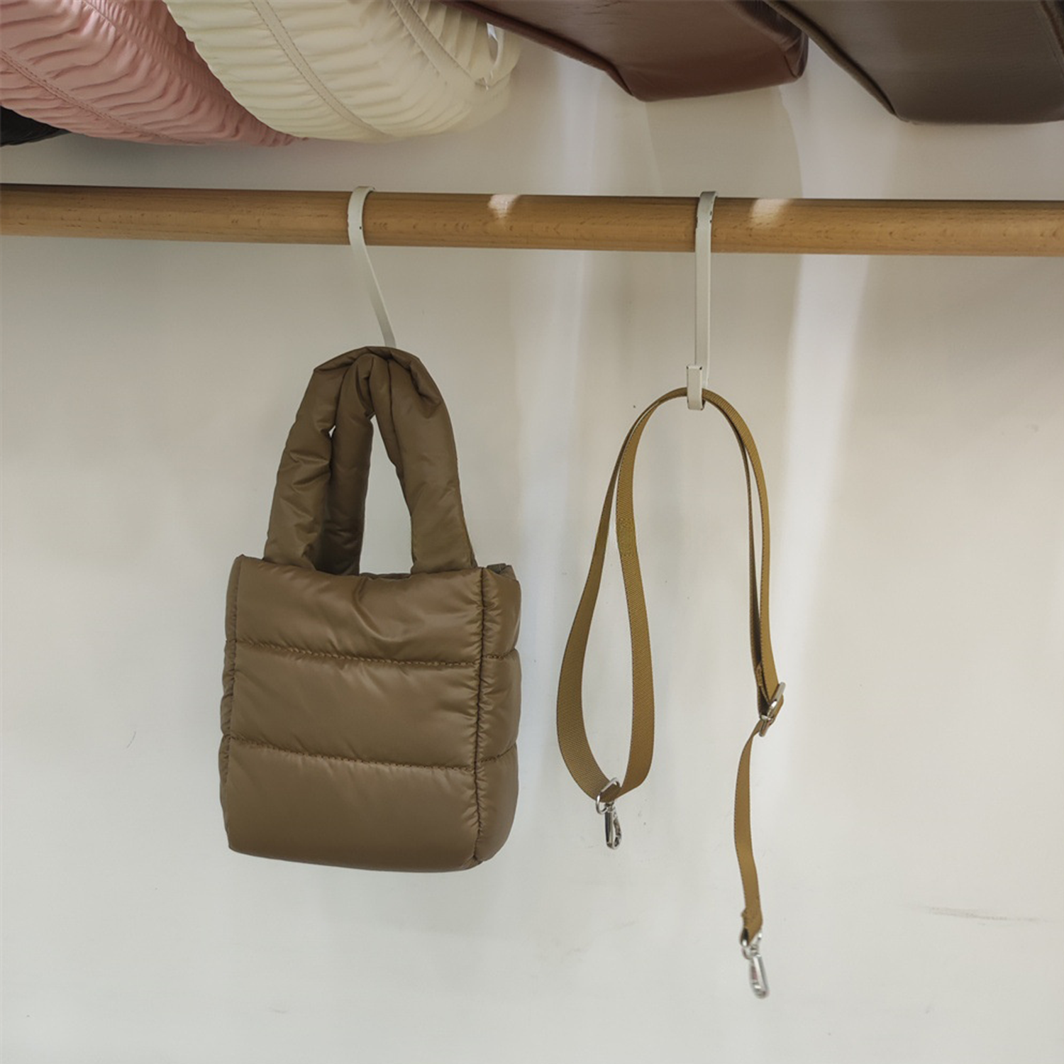 Mini Puffer Tote Light Padded Handbags cross-body bag 4