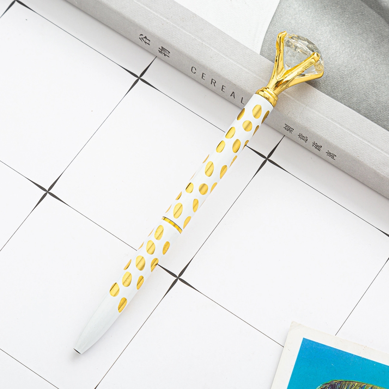 Crystal Metal Ballpoint Pen 65