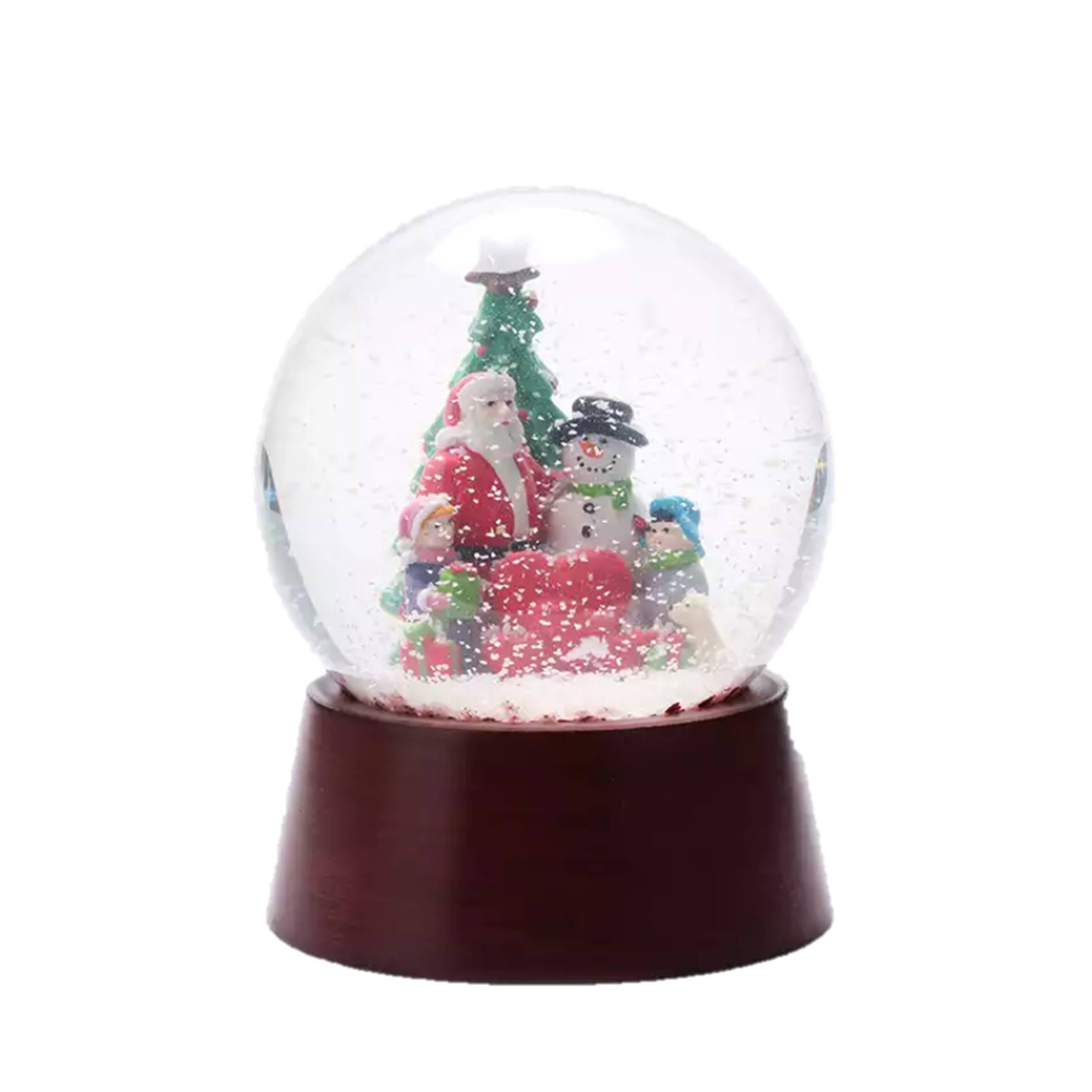 Custom Christmas Glass Snow Globe 2