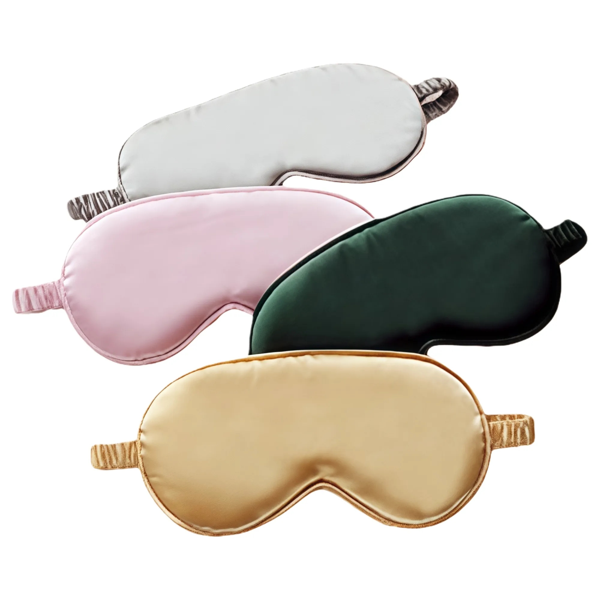 3 Piece Travel Set Sleep Mask Scrunchie Drawstring Bag 2
