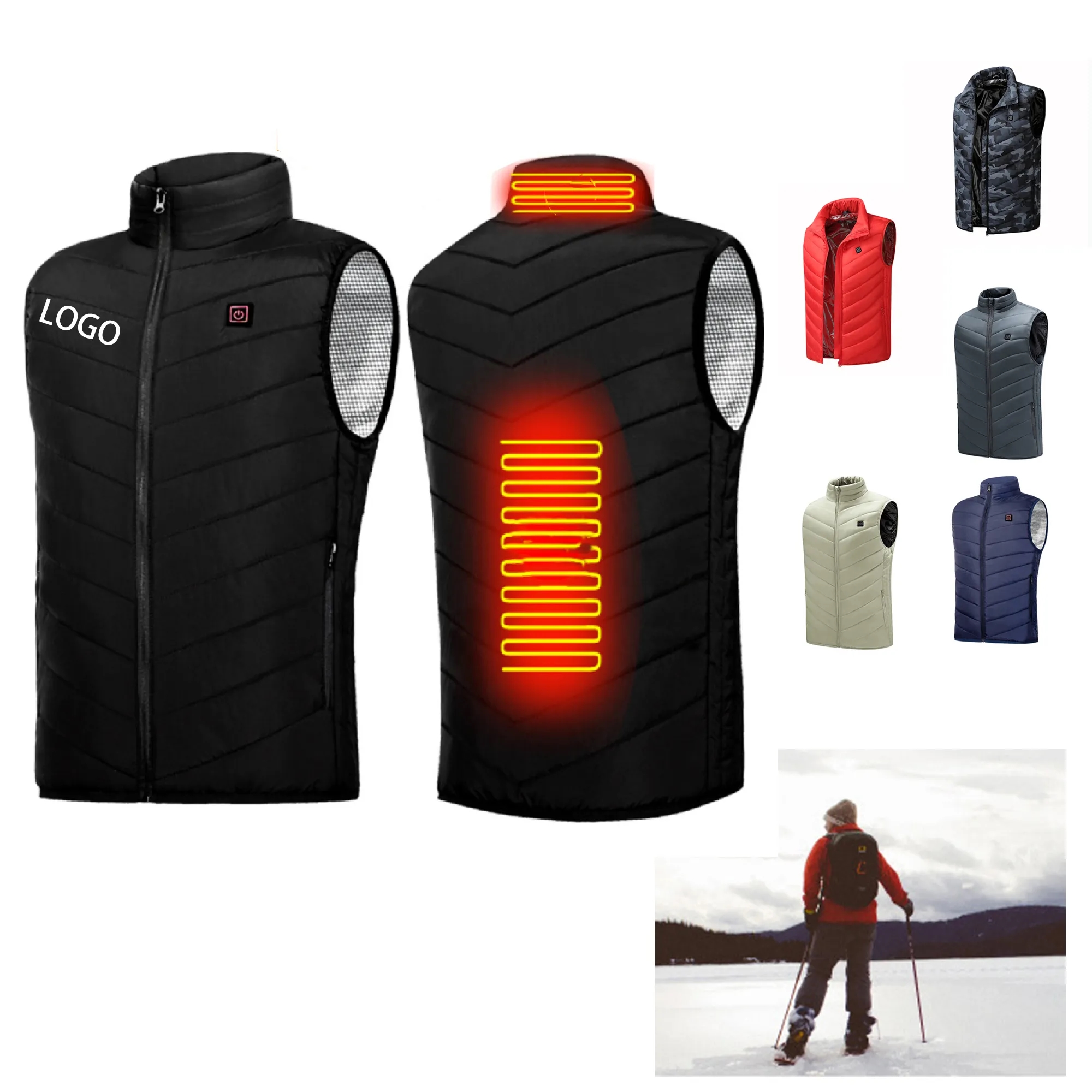 Winter Heated Thermal Vest 11