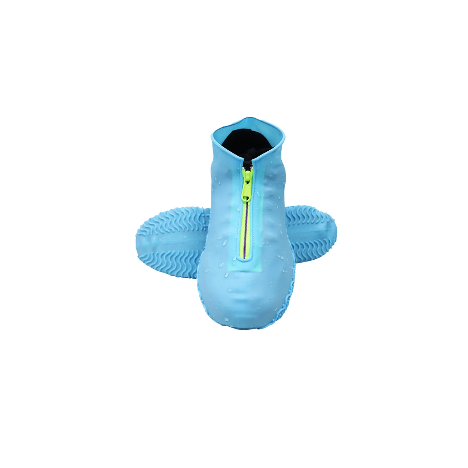 Silicone Waterproof Shoe Covers with Zipper 1