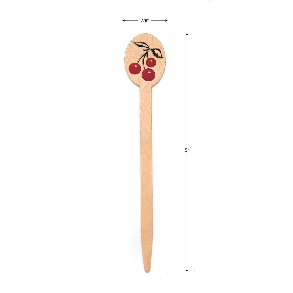 5 inch Custom Skewers - Oval Top - Color Printing 3