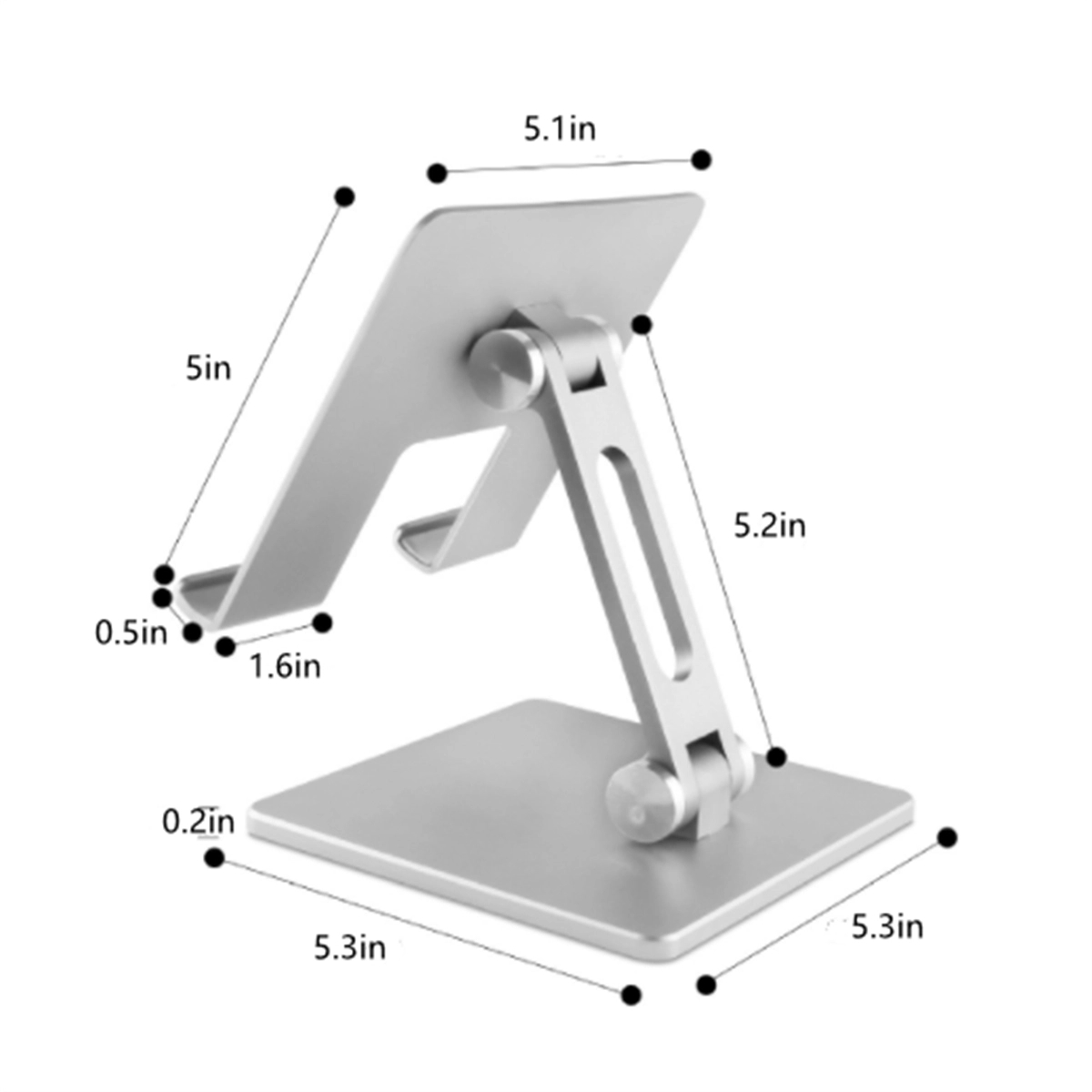 Foldable Tablet Stand For Desk 5
