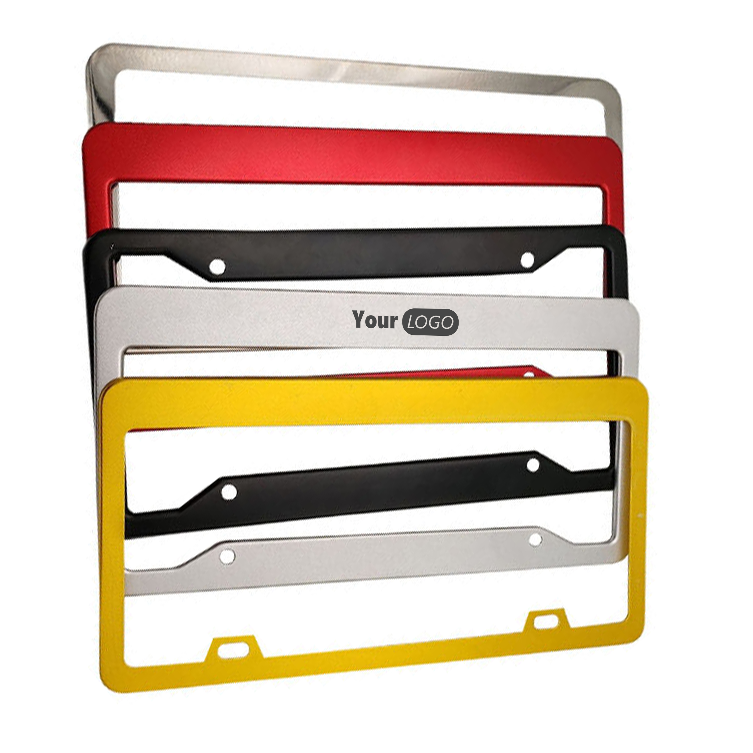 Aluminum Bold Custom License Frame 3