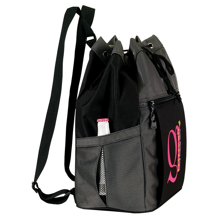Two-Tone Sport Drawstring Backpack 2
