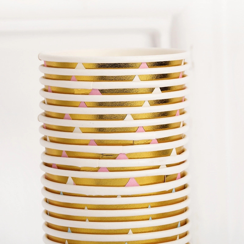 9oz Disposable Party Picnic Beverage Ice Cream Paper Cup 7