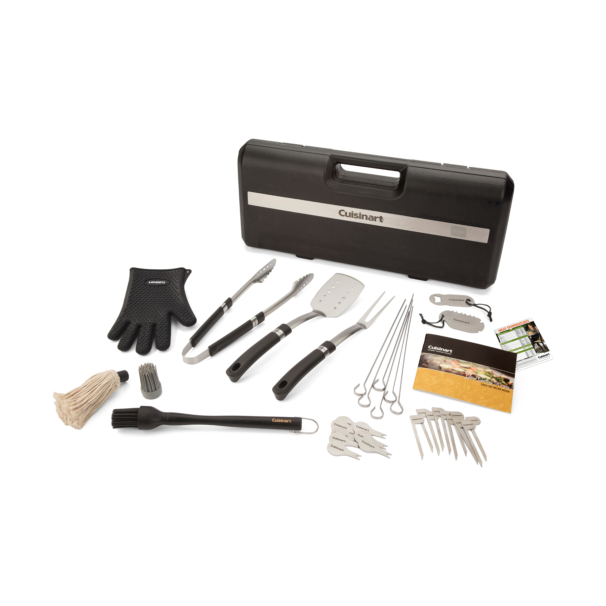 Cuisinart Outdoors® 36 Piece Backyard BBQ Tool Set 8