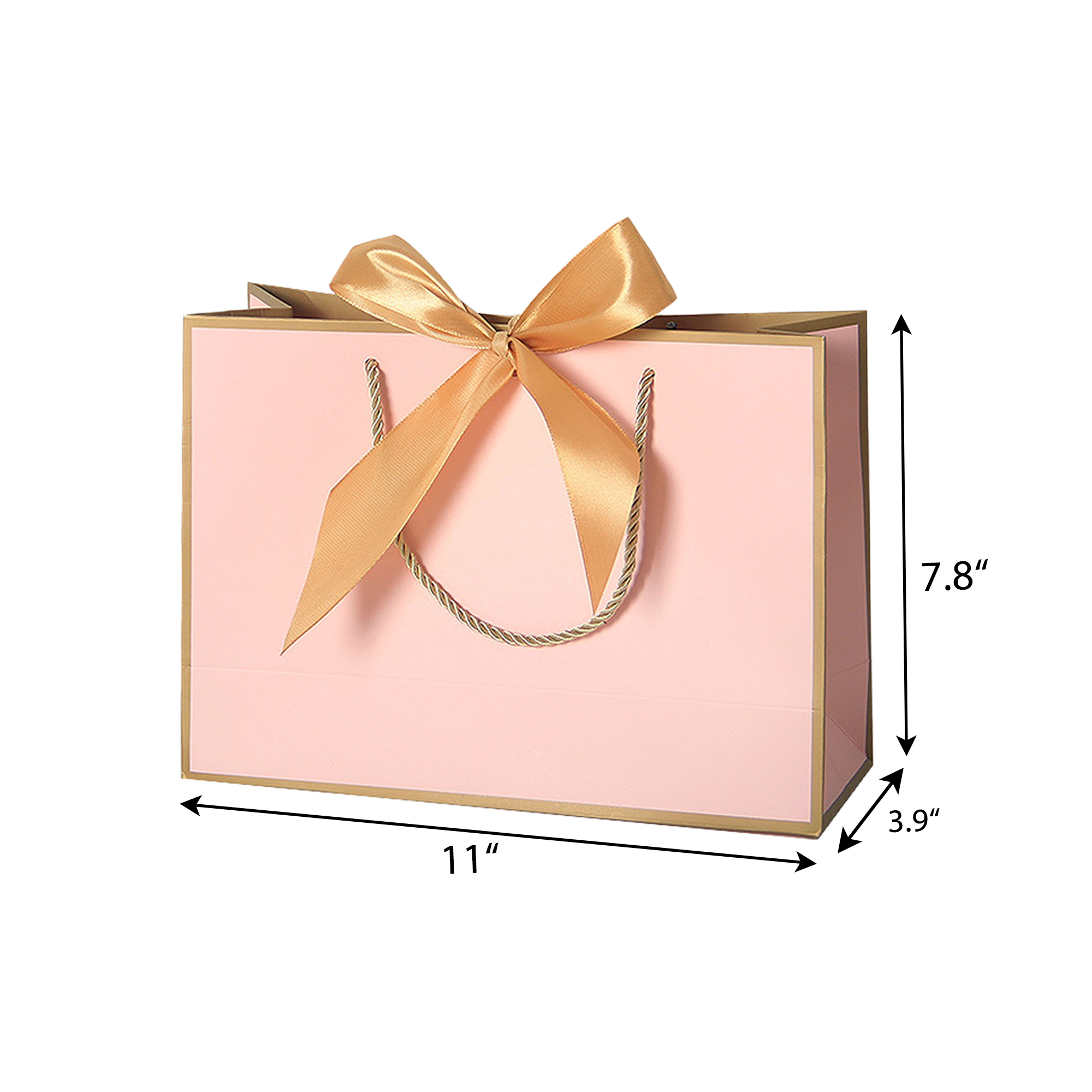 Elegant Gift Bags For Holiday With Bow Ribbon 3