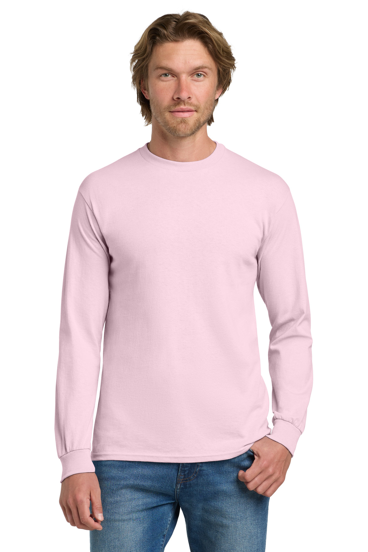 Gildan - Heavy Cotton 100% Cotton Long Sleeve T-Shirt. 5400 250
