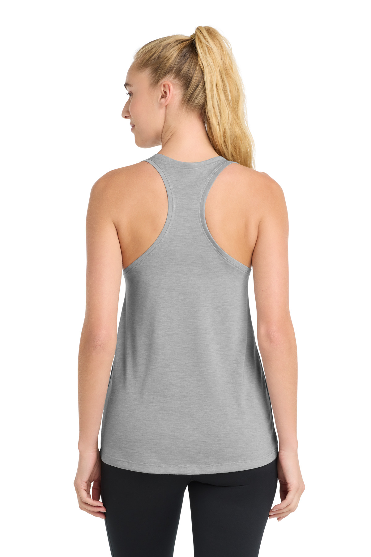 Sport-Tek Women's PosiCharge Tri-Blend Wicking Tank. LST402 40