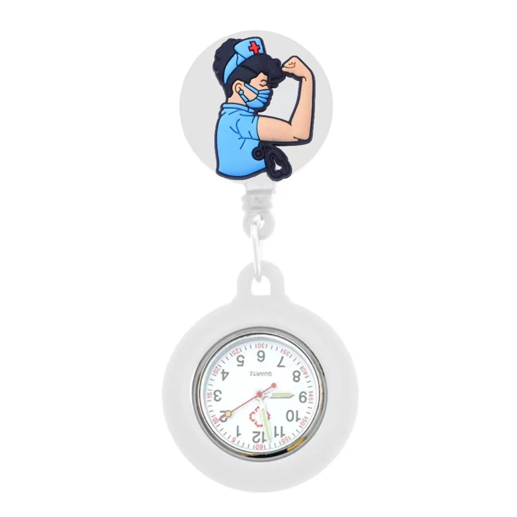 Silicone Retractable Pocket Watch 7