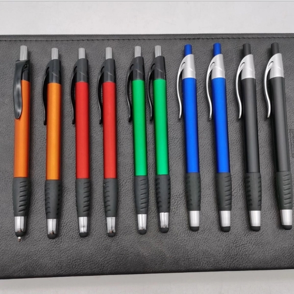 Simplistic Stylus Grip Pen - Metallic 1