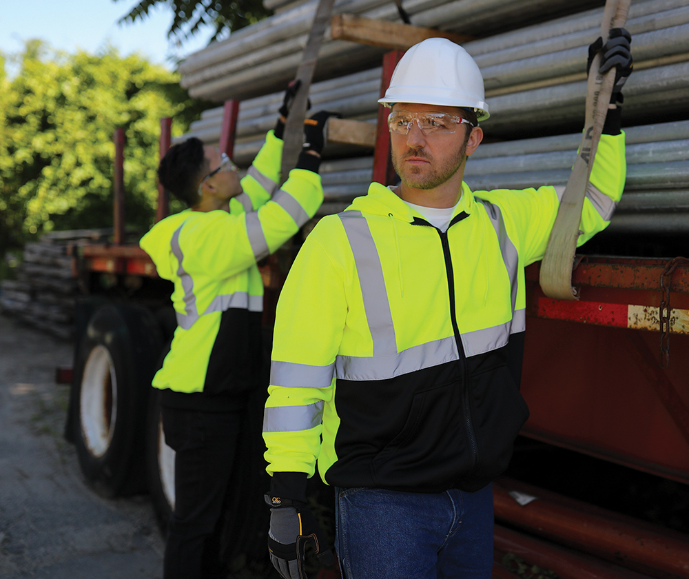Signal Hi-Vis Full Zip Hoodie