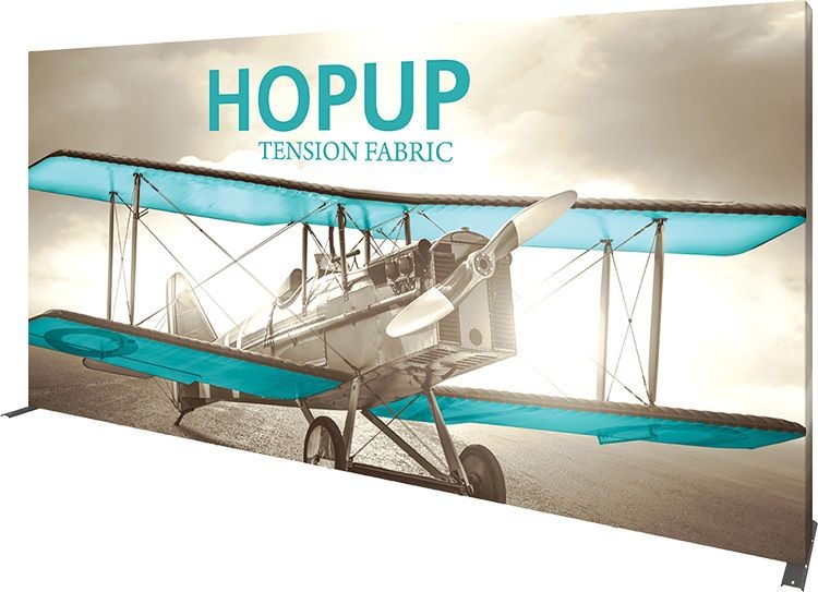 Hopup 15ft Full Height Straight Display Full Fitted Graphic 2