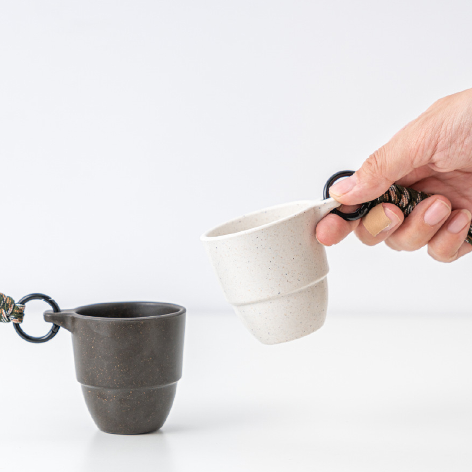 3oz Eco-friendly Coffee Grounds Cup w/ Lanyard 10