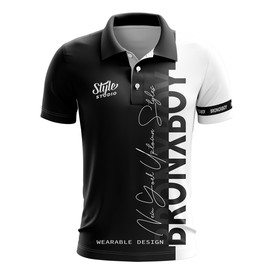 Unisex & Kids' Sublimation Short Sleeve Heavyweight Polo - 2