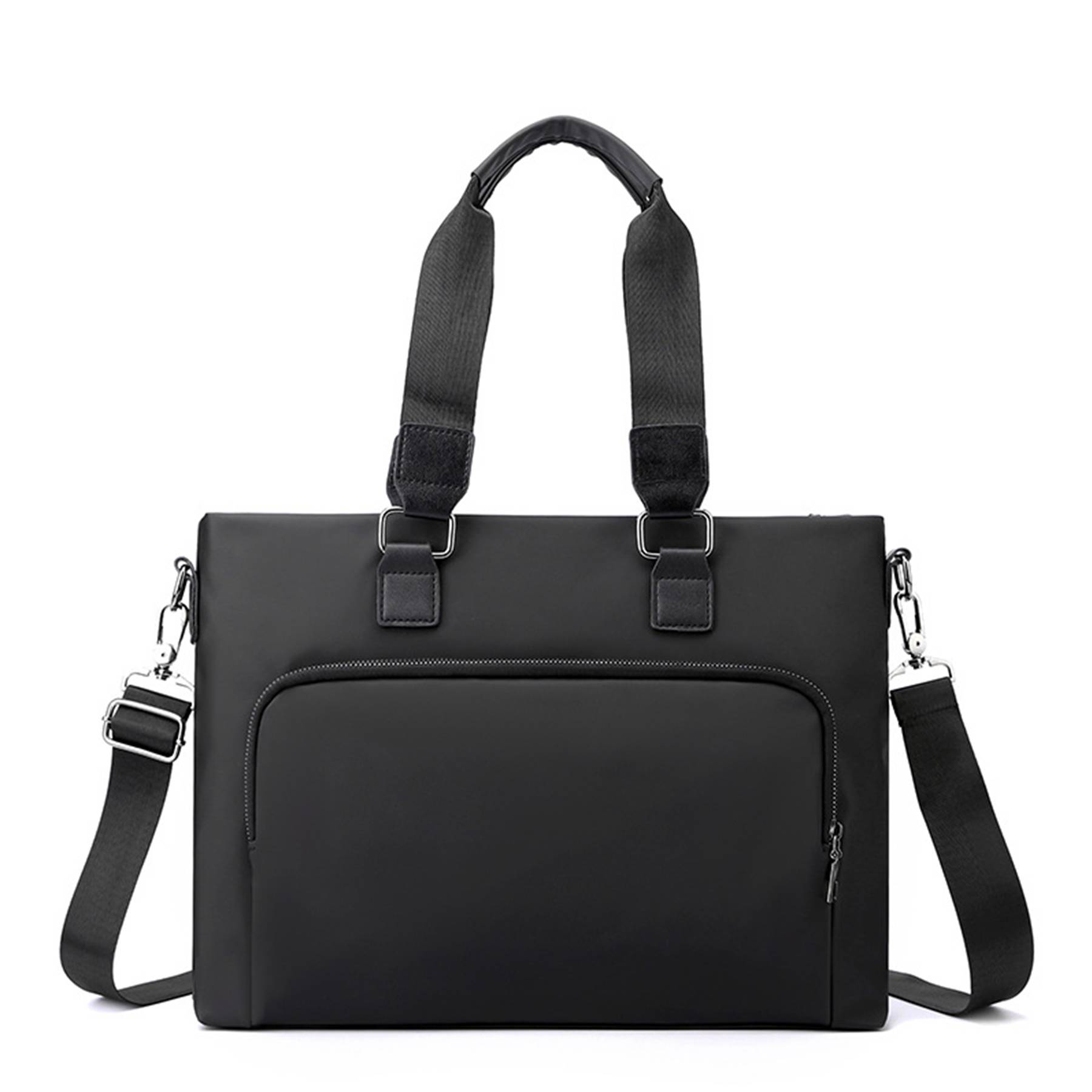 Polyurethane Business Waterproof Laptop Cross-body Bag 6