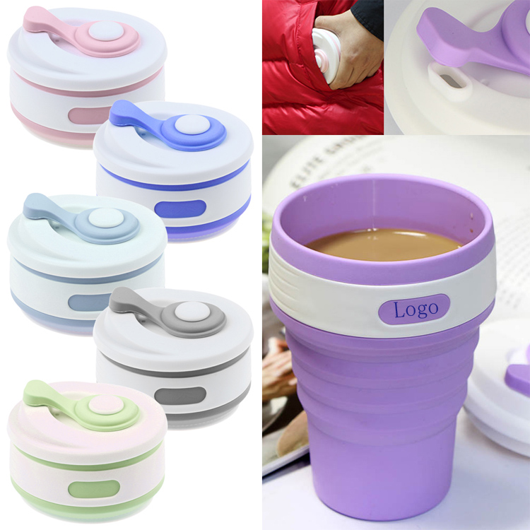 12 OZ Silicone Mug With Lid 2