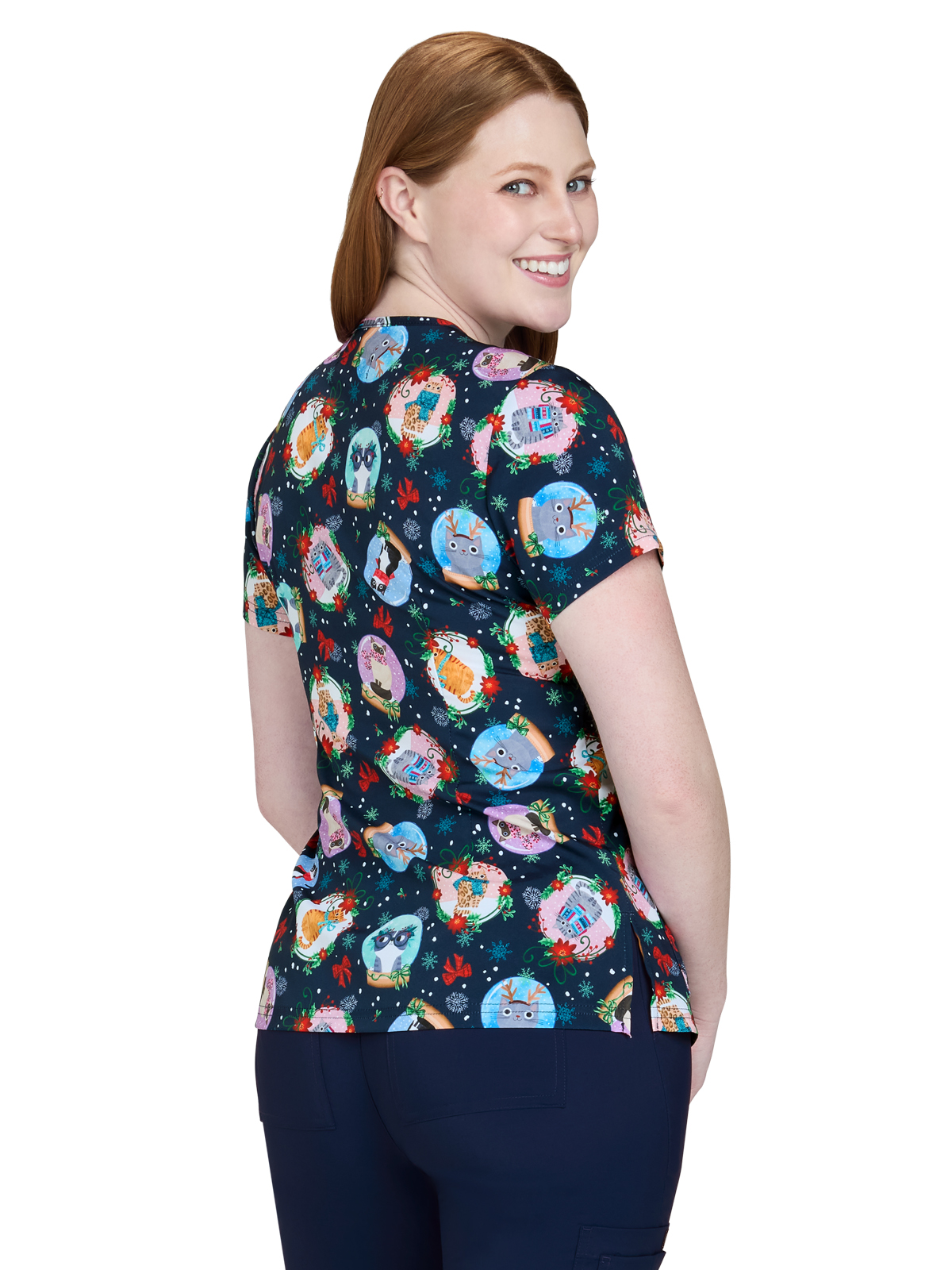 Artist Series - Women's Two-Pocket Print Top 10