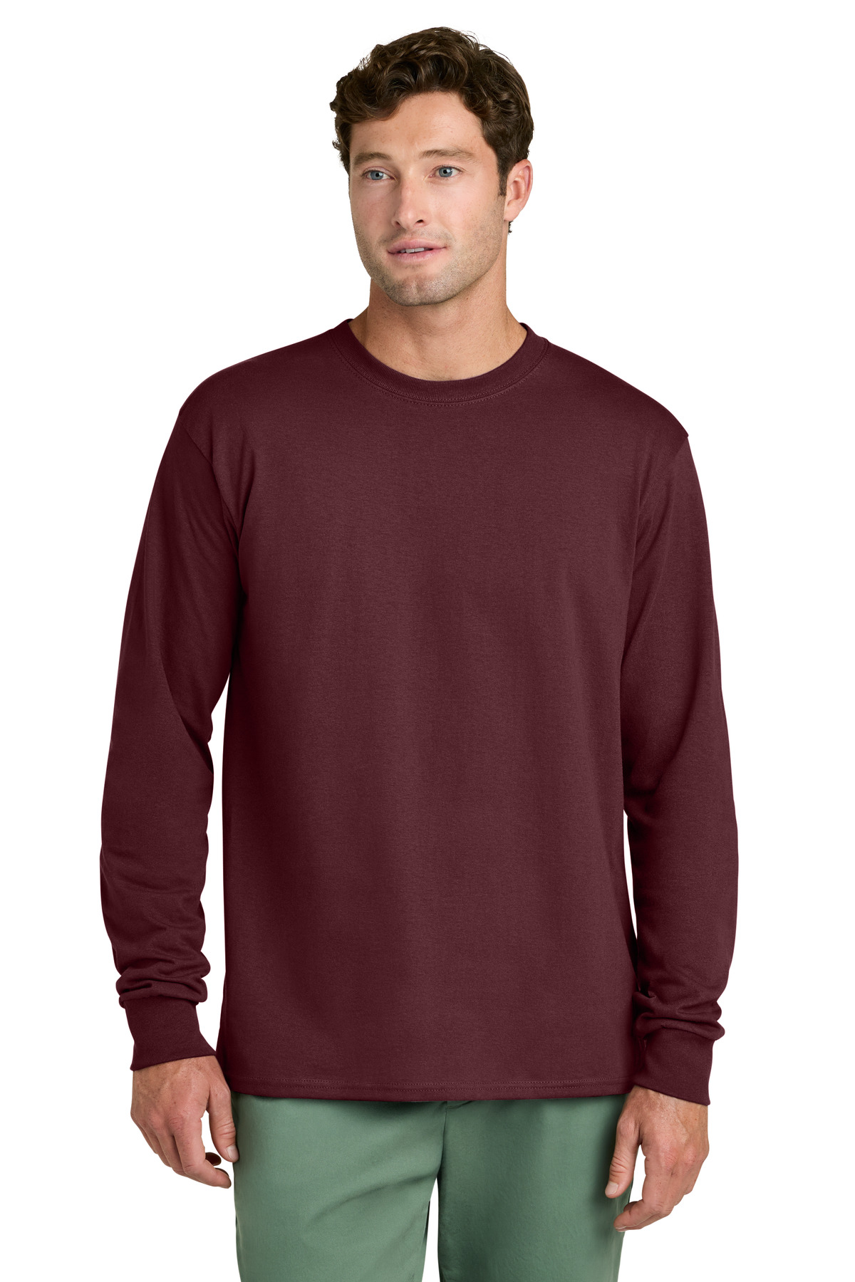 Port & Co Long Sleeve Core Cotton Tee. PC54LS 369