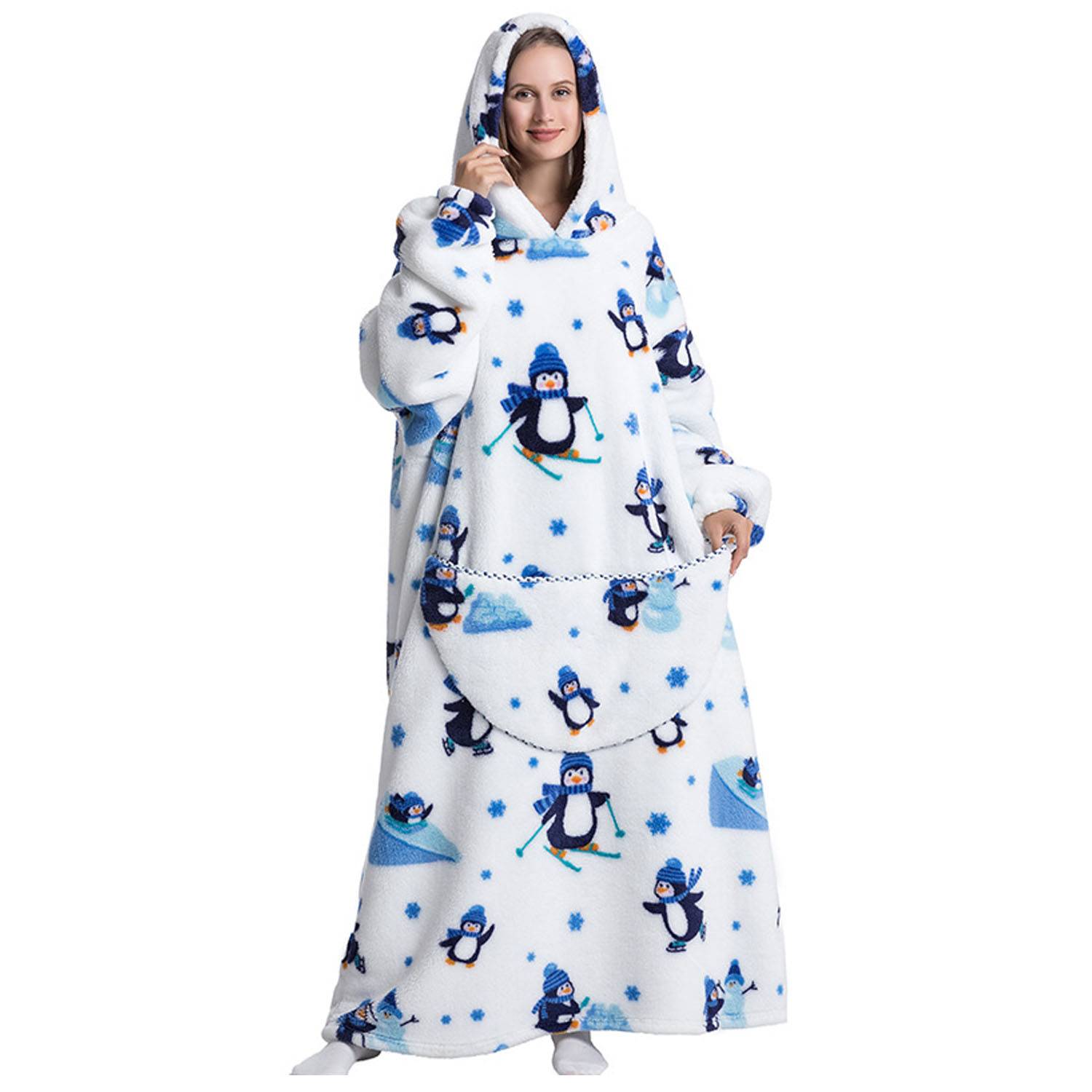 Customizable Hoodie Blanket 5