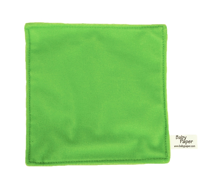 6" Green Baby paper 2