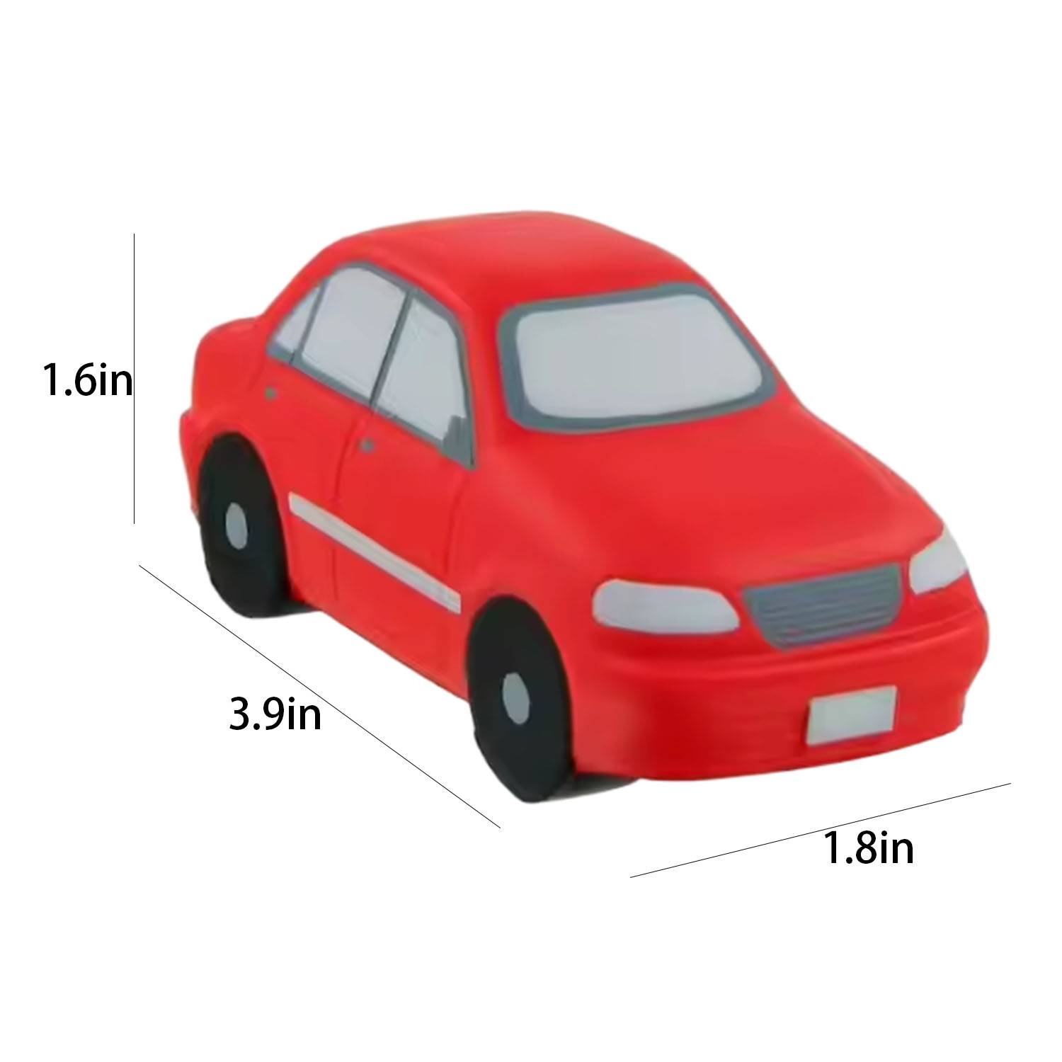 Squeezable PU Foam Sedan Stress Relief Toy 6