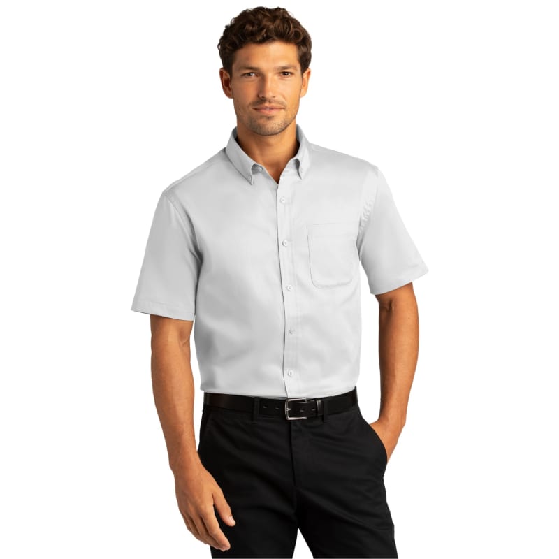 Port Authority Short Sleeve SuperPro React Twill Shirt. 11