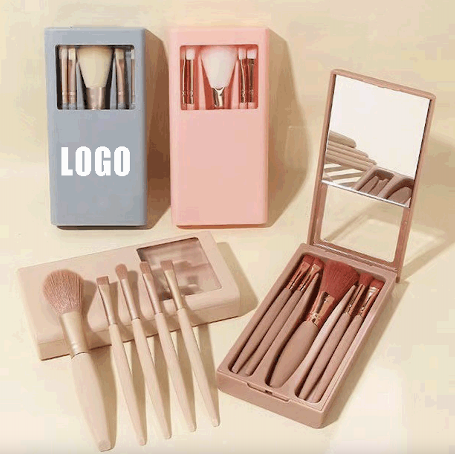 Travel Makeup Brush Set / Makeup Soft Brushes Basic Cosmetic Professional Tools 1